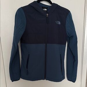 The North Face light Blue Puffer Jacket